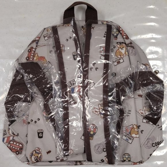 Waterproof Corgi Mini Small Travel Backpack - Picture 8 of 12